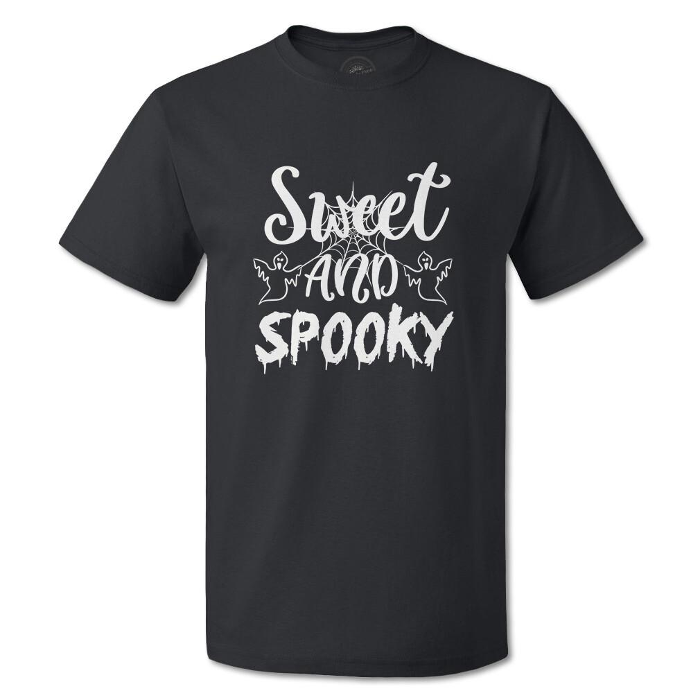 Funny Graphic T Shirts Halloween Sweet and Spooky Cotton Casper Top Custom XXXXL