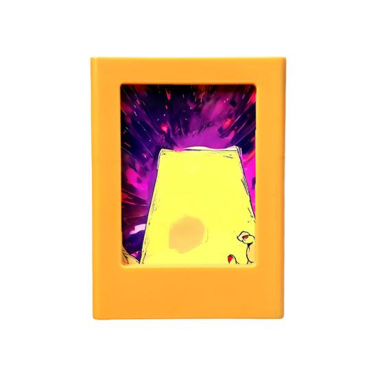 DIY Photo Frame Refrigerator Magnet 3-Inch Picture Holder Decorative Fridge Magnet Home Kitchen Office Whiteboard