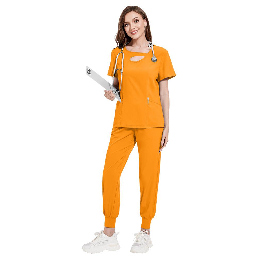 Beauty Workwear Women Medical Nurses Surgical Set Pants Clinic Carer Clothes Nursing Jogger