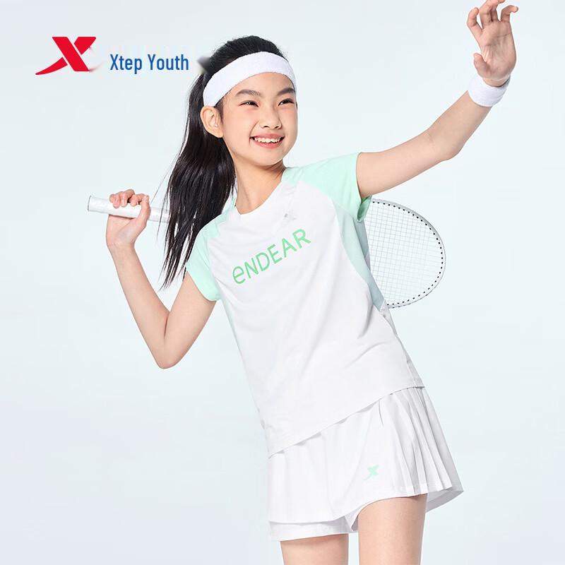 Xtep Kids Quick-Dry Cooling Badminton T-Shirt 120