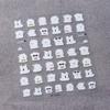 1pc Embossed Nail Sticker - Cute Cartoon Dog Design, Self-Adhesive Waterproof Nail Art Decoration for DIY Manicures