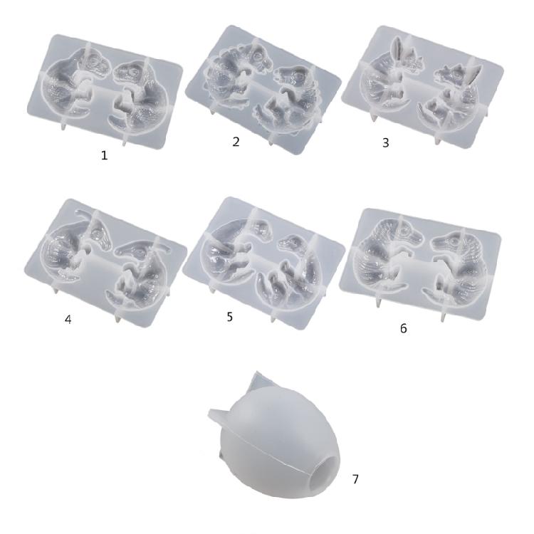 Earrings Silicone Resin Molds,Dinosaur Egg Resin Mold DIY Neckalce Pendant Molds