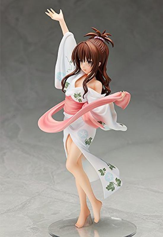 To Darkness Yuuki Mikan Yukata Scale PVC Painted Complete Figure Love-Ru Ver. 1/8