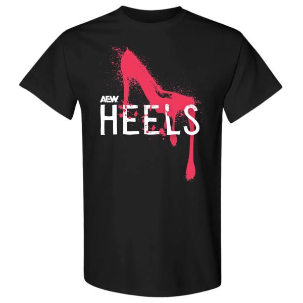AEW Heels Femme Fatale Black AEW Official TShirt Unisex T-Shirt Graphic Tee S