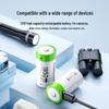 High-Capacity USB Rechargeable 3.7V CR123A Lithium Battery for Camera & Flashlight