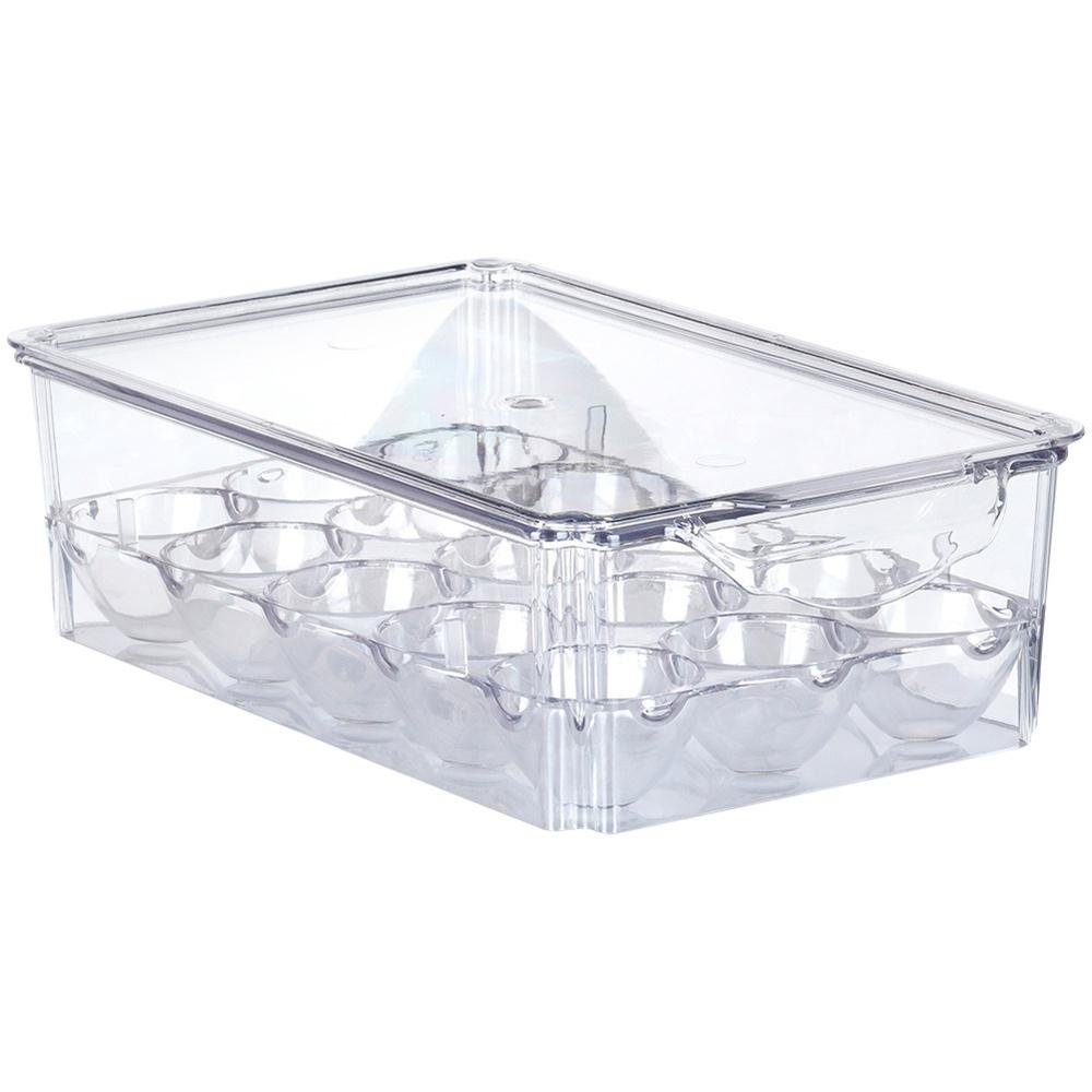 Egg Container With Lid For 15 Eggs 2 Pcs.