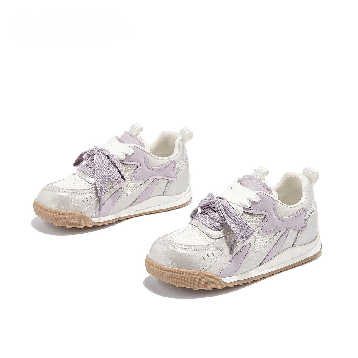 

Little white shoes children s new summer mesh breathable thick-soled casual sports shoes 35 синий