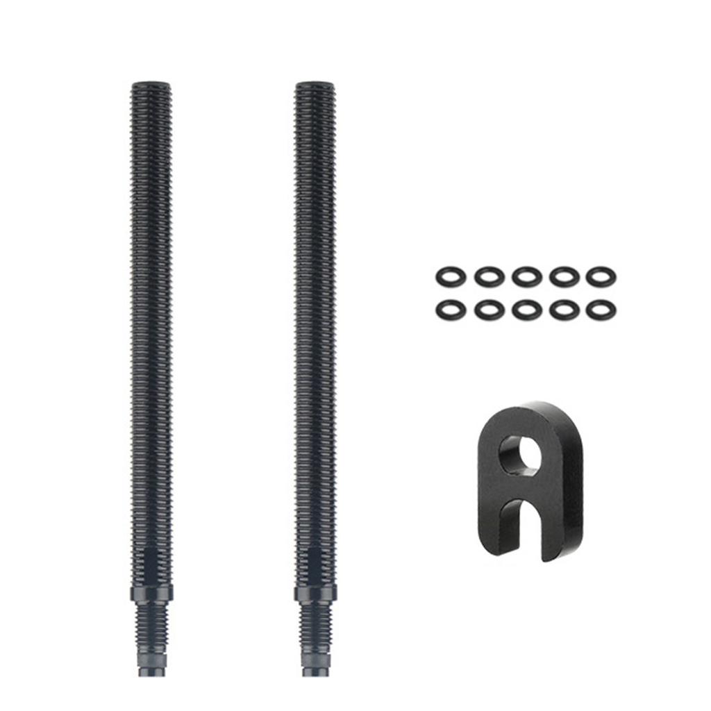 Aluminum Alloys Bike Valves Extender Road Bike Rim Valves Stem Extenders for Road Cyclists and Enthusiasts