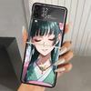 A-Apothecary D-Diaries Maomao Hard PC Phone Case For Samsung Galaxy Z Flip 7 6 5 4 3 Black ZFlip7 ZFlip6 Flip5 Flip4 Flip3 5G Pr