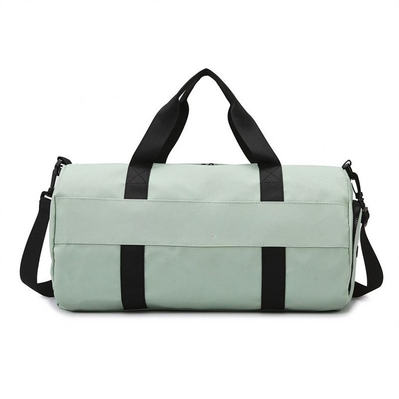 

Fashionable Fitness Yoga Bag for Men and Women Sports Wet and Dry Separate Belt Shoes Bin Hand-fitting Trolley Travel Bag зелёный