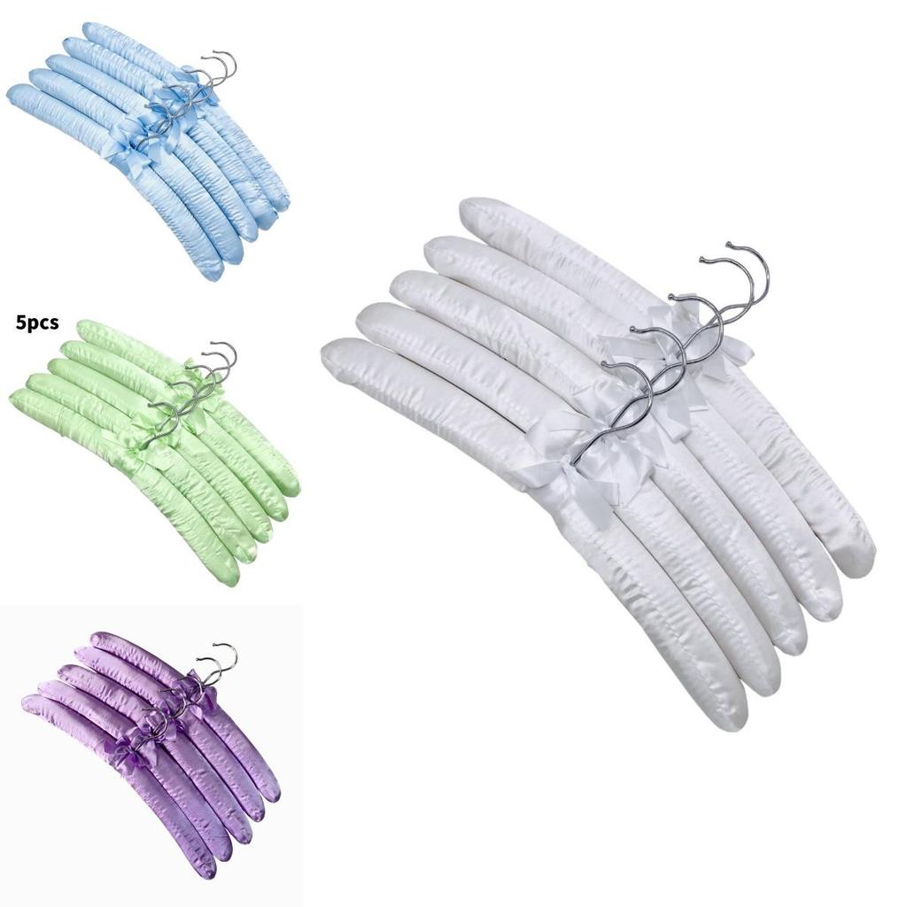 Modern Soft Fabric Hanger With Shoulder Design For Garment Storage And Display
