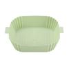 Silicone Air Fryers Oven Baking Tray Temperature Resistant Square Nonstick Pans Non-stick Disk Replacement Grill Pan Accessories