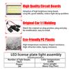 2pcs For VW Passat B6 B7 3G2 CC Eos Polo Golf 4 5 6 7 For Porsche 997 Canbus Error Free LED Number License Plate Lights Assembly