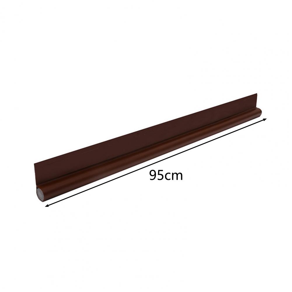 95cm Single/Double Sided Door Bottom Seal Cut Free Under DoorDraft Stopper Insulation Door Strip Noise Reduction Stripping Seal