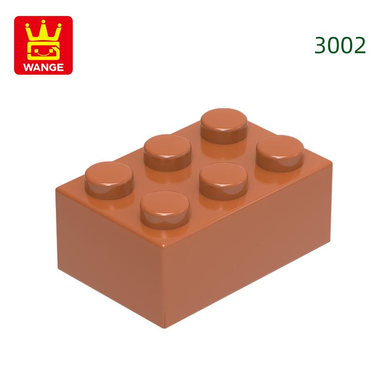 

Non-Toxic 55Pcs/Lot 3002 2X3 Thick Building Block Moc Accessories Compatible With Brick Children Toys Gift Box about 55pcs
