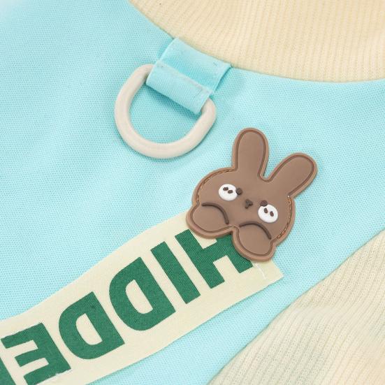 Dog T-Shirt Breathable Pet Vest Summer Dog Clothes Color Block Puppy Tee Shirt with D-Ring for Small Dogs
