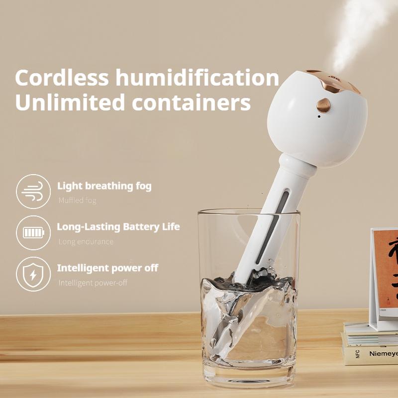 Humidifiers Ultrasound USB Mini Home Air Diffuser Car Purifier Aroma Anion Mist Maker Lamp Portable Humidifier