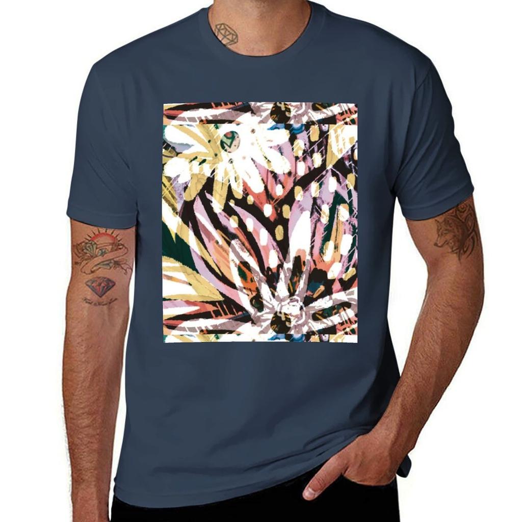 Blooms Of Transparency Tshirt Stretch Fabric Comfort Tshirt