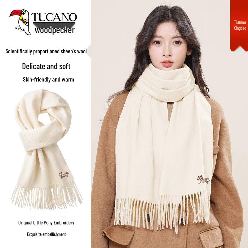 

Женский зимний шарф TUCANO из смесовой шерсти One Size