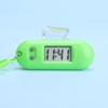 Electronic Clock Silent Display Portable Student LCD Digital Exam Study Desktop Clock Keychain