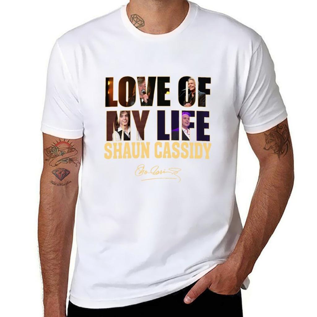 Love of My Life T-Shirt T Shirts for Man Slim Fit Man T Shirt Cotton High Quality T Shirts with Prints T-Shirt