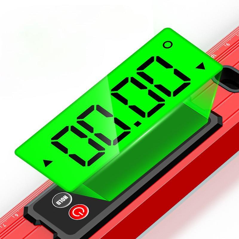 1 Pezzo Righello Livella Digitale ad Alta Precisione Righello Livella Elettronico con Magnete Righello Multifunzione per Pendenze Livello