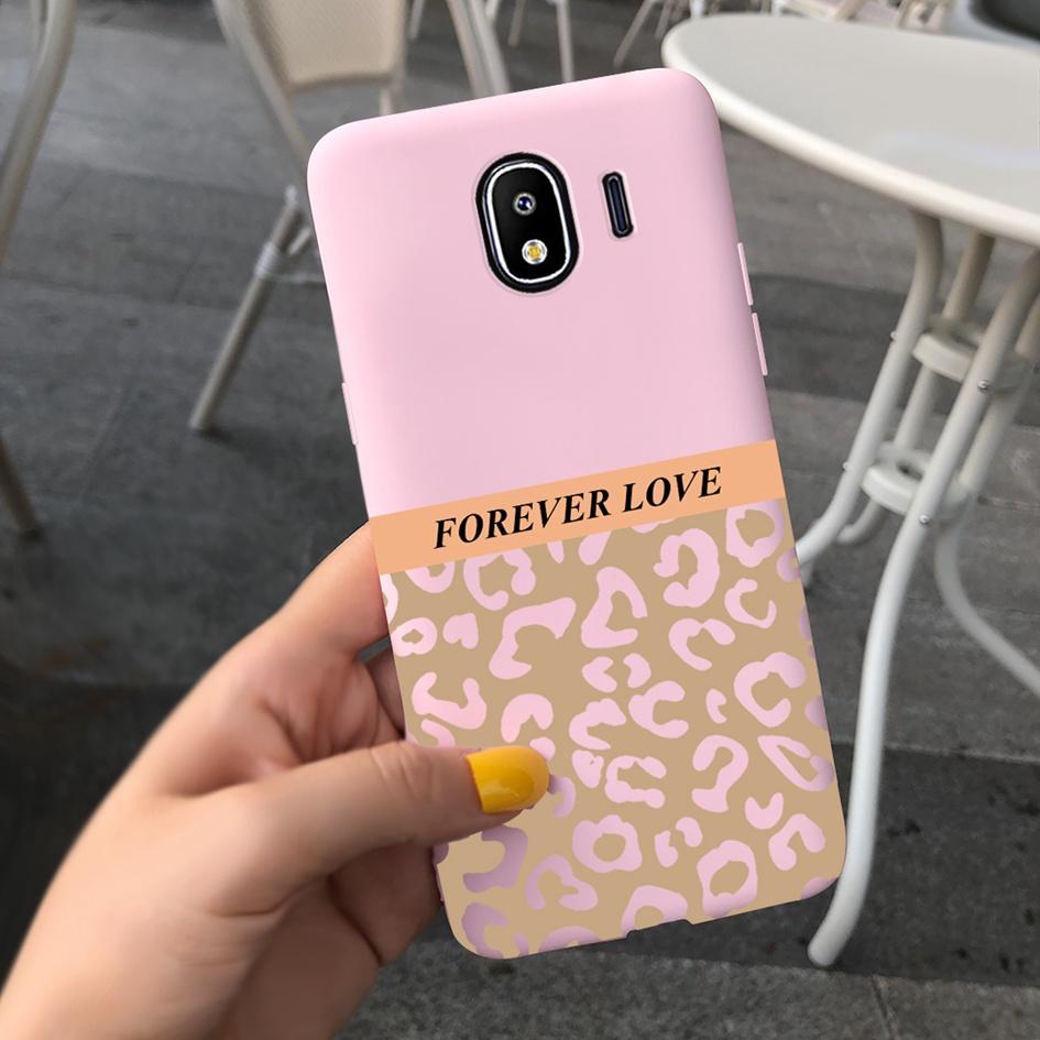 For Samsung Galaxy J4 J6 2018 EU Case SM-J400F J600F Lovely Cartoon Protective Skin Cover For Samsung J4 2018 J 4 J 6 Soft Coque