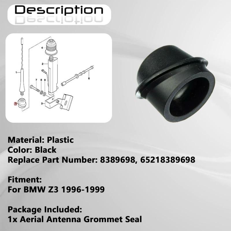 65218389698 8389698 65218411562 For BMW E36 Z3 Roadster 1999-2002 Car Aerial Base Antenna Grommet Gasket New 1PC