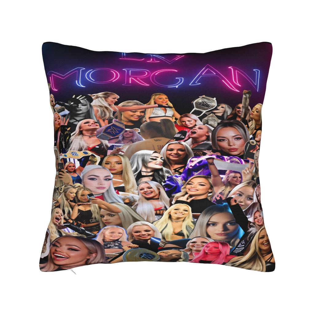 Liv Morgan American Wrestler And Actress  Pillow Case  Custom Pillow Cover For Chair Sofa Home Decor Cute Funny Pillowcases