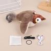 Simulated Bird Cat Toy Interactive Toys Dog Rechargeable Chirping Flapping Bird(No Flying) Touch Activated Plush Pet Toy