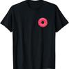 Pocket Donut_Donut Lover T Shirt - Men's Summer Cotton Graphic Tee