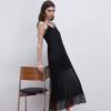 Pleats Mood Pleats Lace Slip Dress