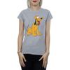 Disney Womens/Ladies Classic Pluto Heather T-Shirt
