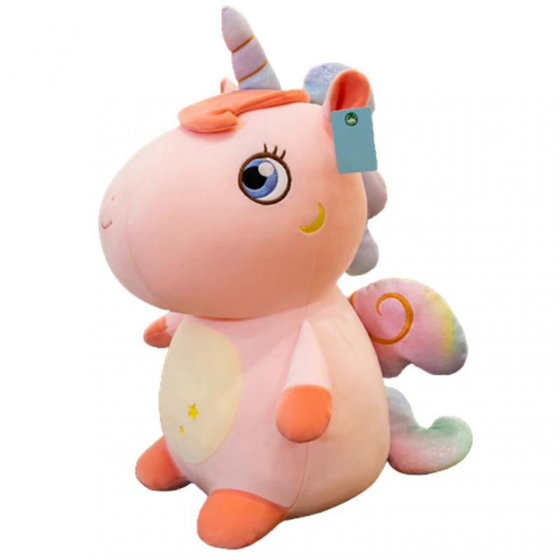 

Creative Unicorn Plush Toy Stuffed Soft Cute Animal Doll Graduation Toy Kid Gift 25cm белый