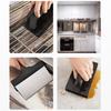 Yousheng Grill Scraper Set Food Scraper with Sponges Heavy Duty Stainless Steel Griddle Cleaning Kit Flat Top Cleaner Tool for BBQ Kitchen