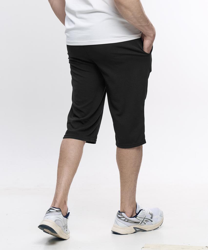 EZBUY Body Temperature Lowering Men'S Ice 3/4 Elastic Waist Pants 6 Colors (Type A)