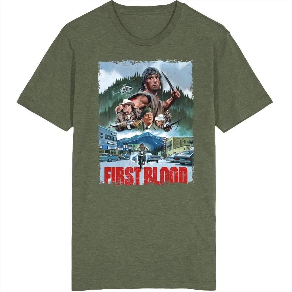 First Blood Stallone Film T-Shirt