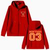 The Game The Foxhole Court Palmetto State Foxes Zipper Hoodie Male Casual Zip Up Jacket Men Women Fashion Oversized Coat