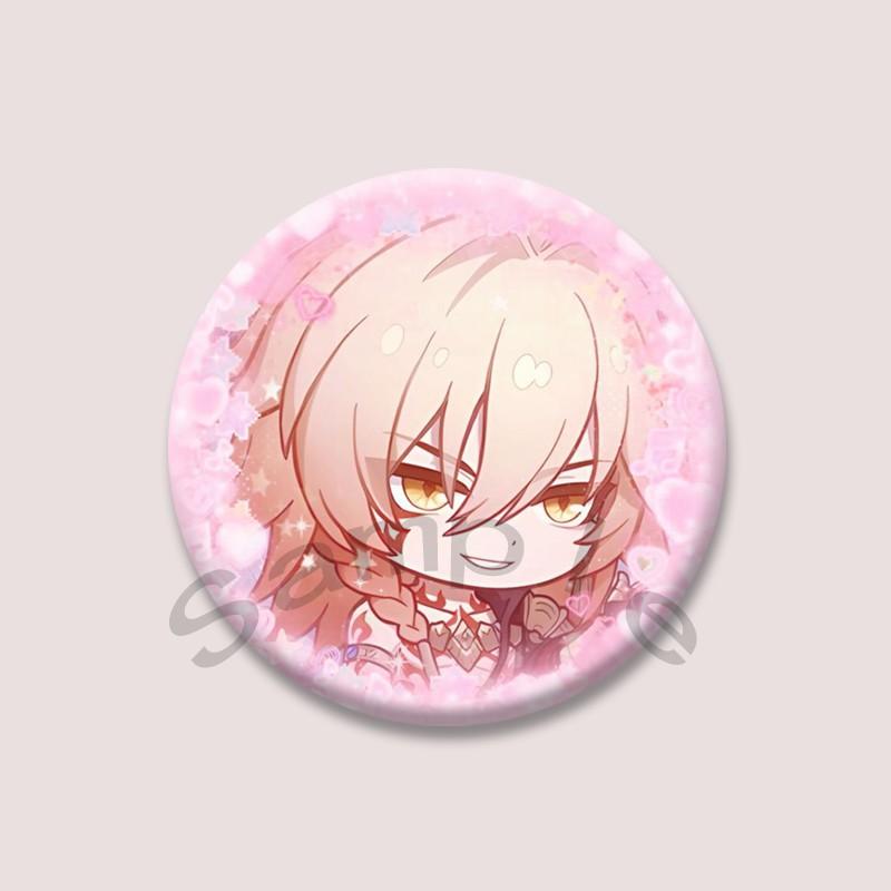 Honkai Star Rail Mydei Icons Acrylic Brooch Cartoon Figure Lapel Pin Badge for Women Men Clothing Bag Accessories Jewelry Decor