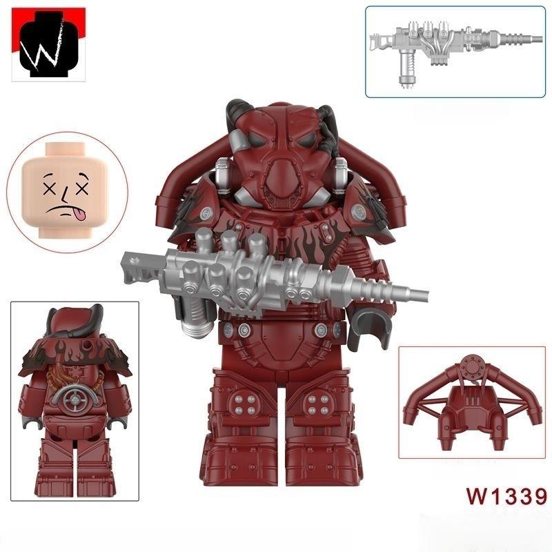 Power Mecha Minifigurka Sestavení hračky