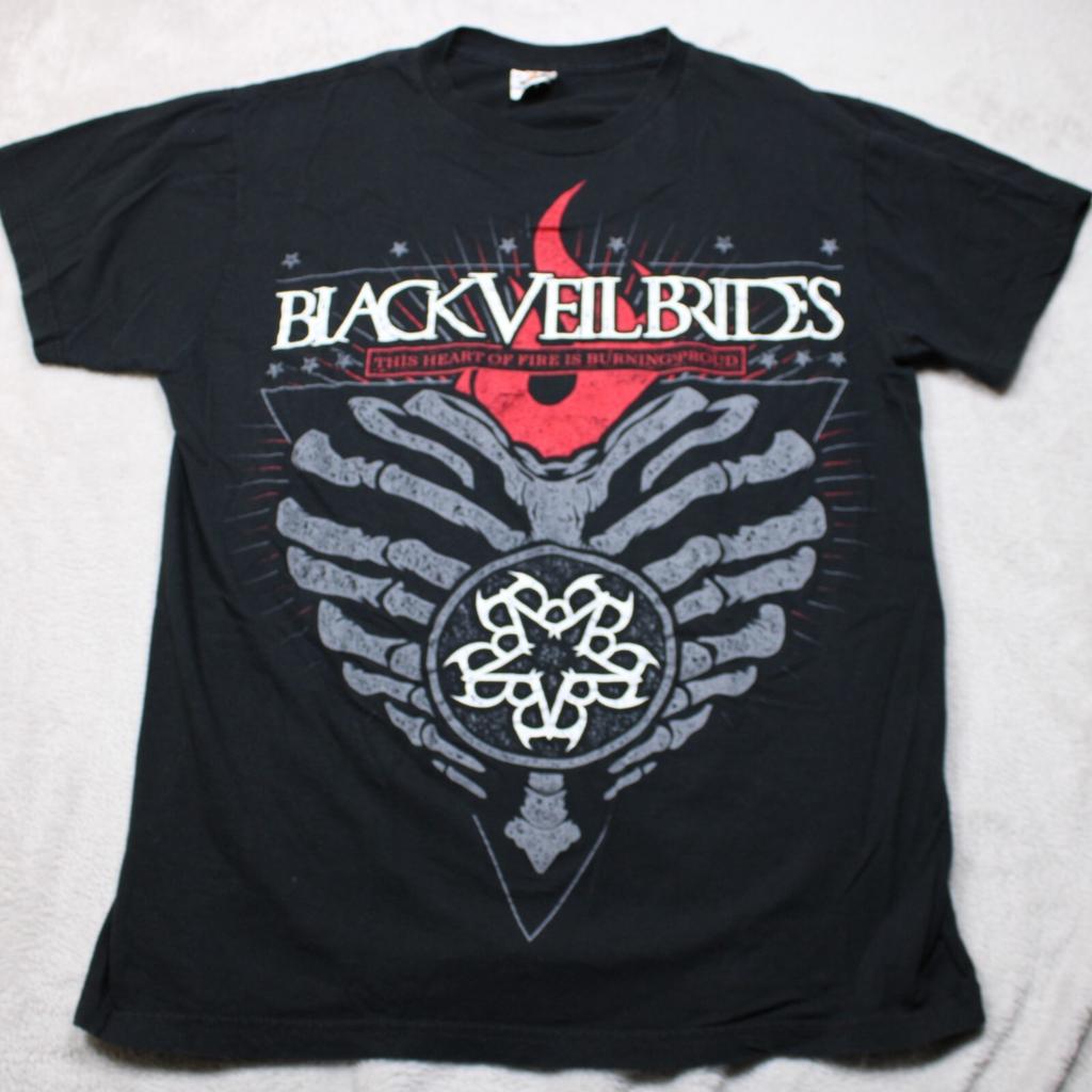New Black Veil Brides Full Size Unisex T-Shirt Cotton Emo Style TD485
