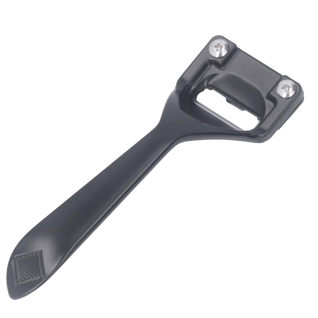 Leather Skiver 3 Blades Sturdy Durable Alloy Multipurpose Modern Black Portable Lightweight Leather Skiving Knife Black