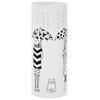 vidaXL Umbrella Stand Women's Design Steel White