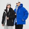 Winter Neue Baumwollgepolsterte Kleidung Herren Verdickt Warm Kapuzenjacke Locker Lässig Einfarbige Vielseitige Brot Baumwollgepolsterte Jacke