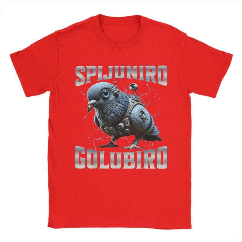 Spijuniro Golubiro T Shirt for WOMen Cotton Cool T-Shirts O Neck Tees Short Sleeve Clothes Gift Idea