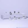 8pcs Glowing In Dark Mini Ghost Ornaments Halloween Pumpkin Ghost Decor  Micro Landscape Decorations