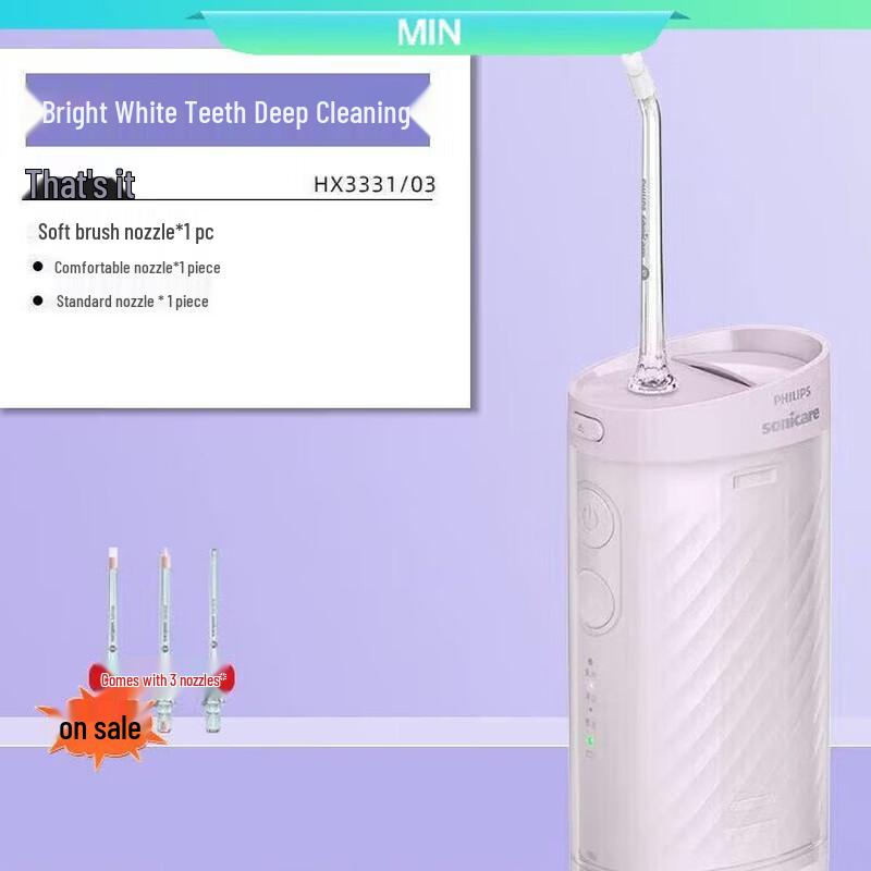 Philips Portable Oral Irrigator CN plug (adapter included)