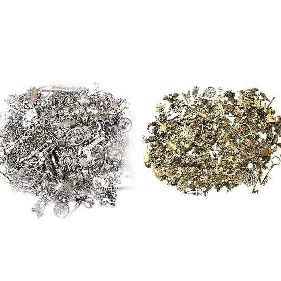 Charms, 50G, Antique, Mixed, Earrings, Necklace, Pendant, Charm, Diy, Craft, Accessories