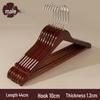Solid Wood Non-Slip Clothes Hanger for Home, Hotels, and Stores
