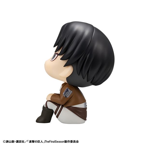 Figura completa de Levi de Ataque dos Titãs Rukappu